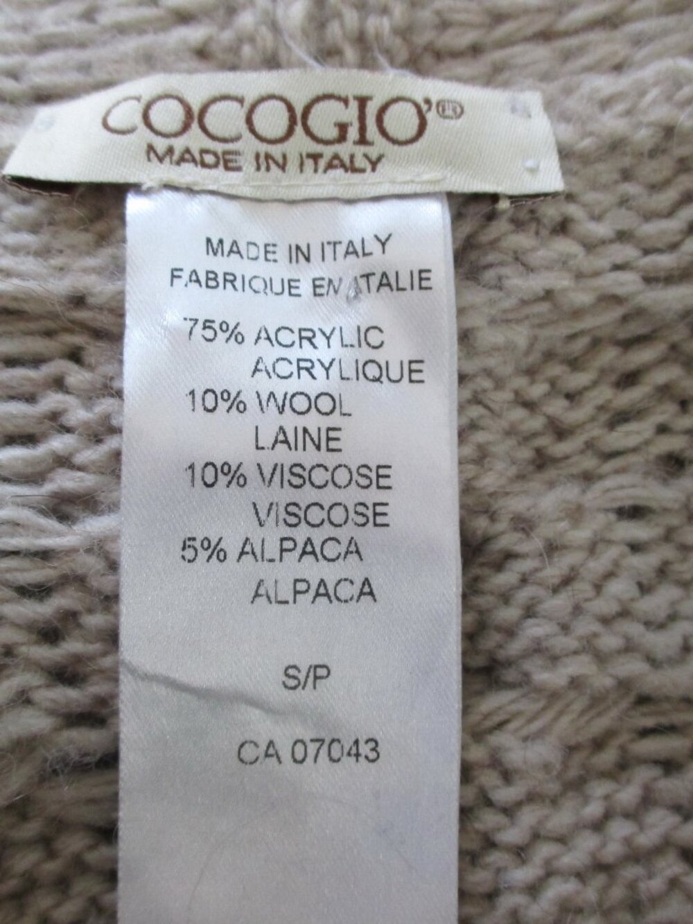 Open Front Cardigan Duster Italy - Picture 4 of 6